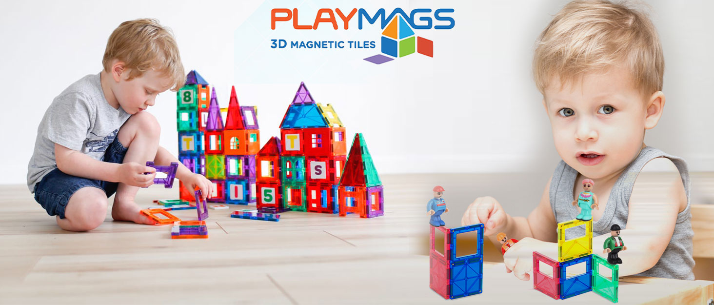 magnetic building blocks magnetic tiles magnatiles magnetic toys shapes kids magnets magnet tiles